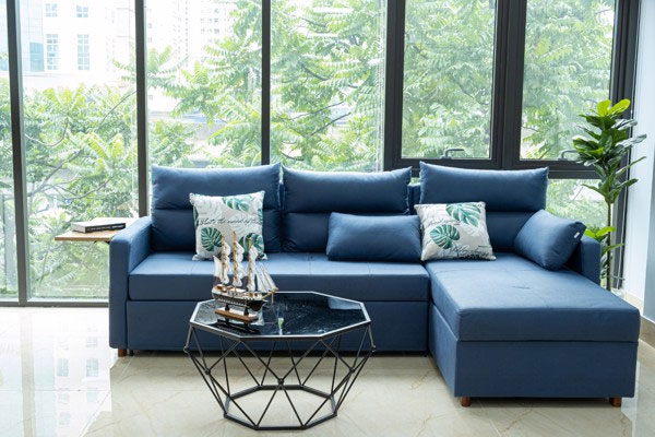 Dựa vào diện tích là cách chọn màu sofa cho phòng khách thông minh