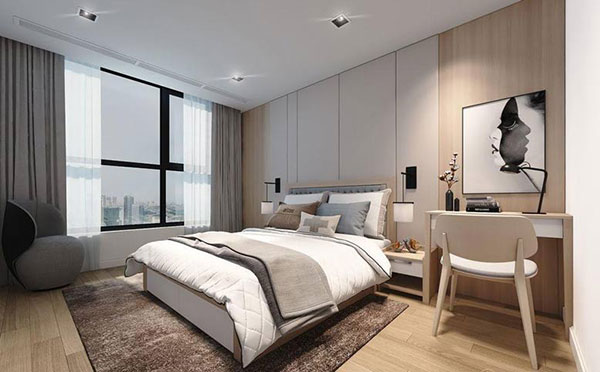 Đơn vị thiết kế thiết kế thi công nội thất phòng ngủ trọn gói chuyên nghiệp, cam kết chất lượng 