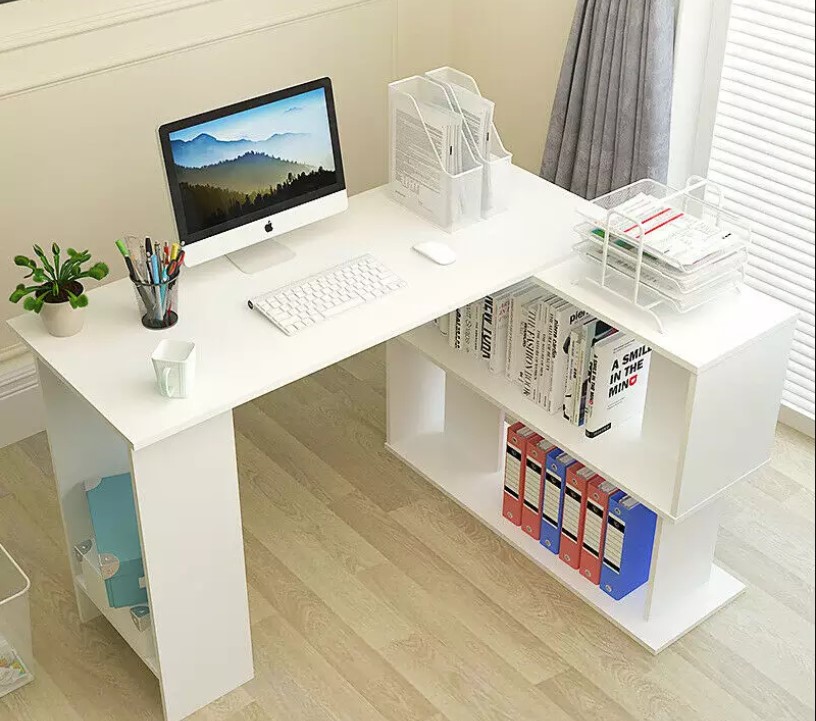 bàn chữ l gỗ mdf